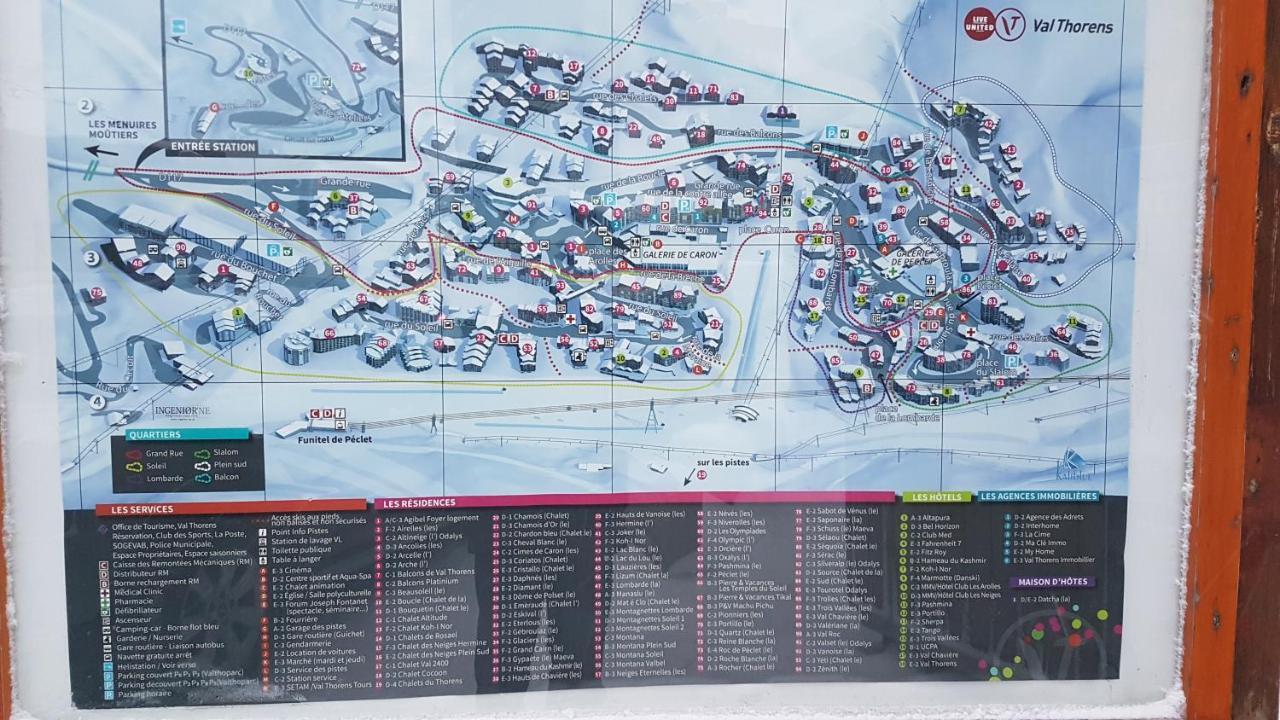 Chalet L'Hermine Val Thorens Exteriér fotografie